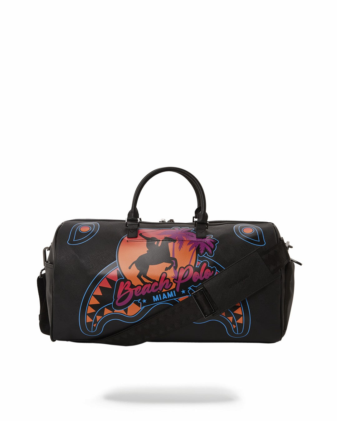 Sprayground MIAMI BEACH POLO COLLAB DUFFLE (BLACK)