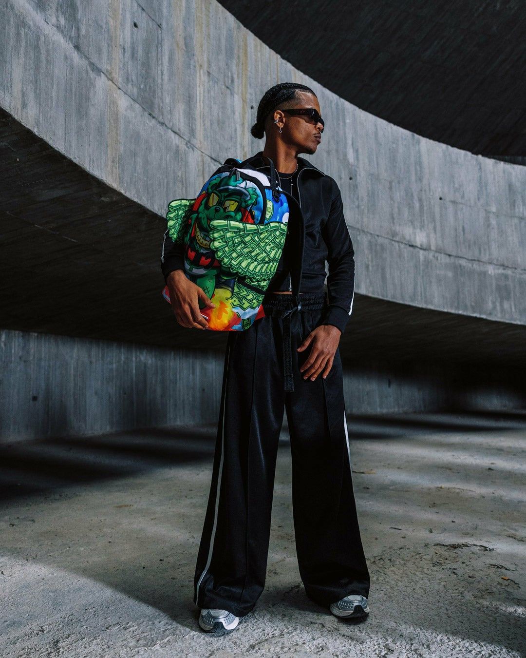 Sprayground MONEY BEAR WE BOUT TO TAKE OFF BACKPACK