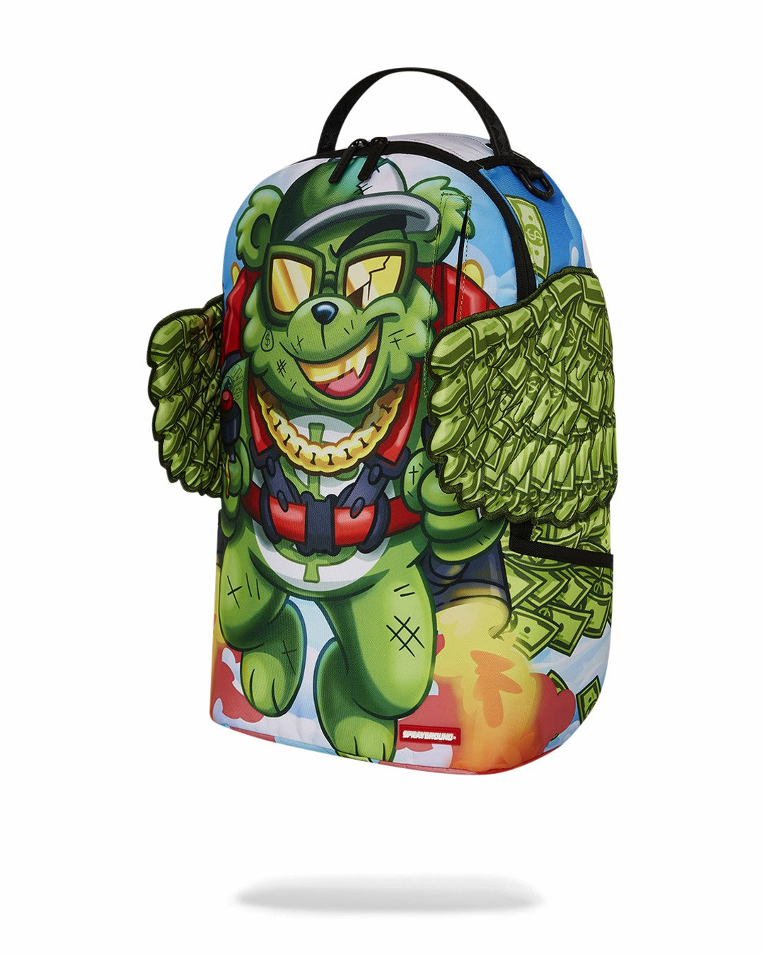Sprayground MONEY BEAR WE BOUT TO TAKE OFF BACKPACK