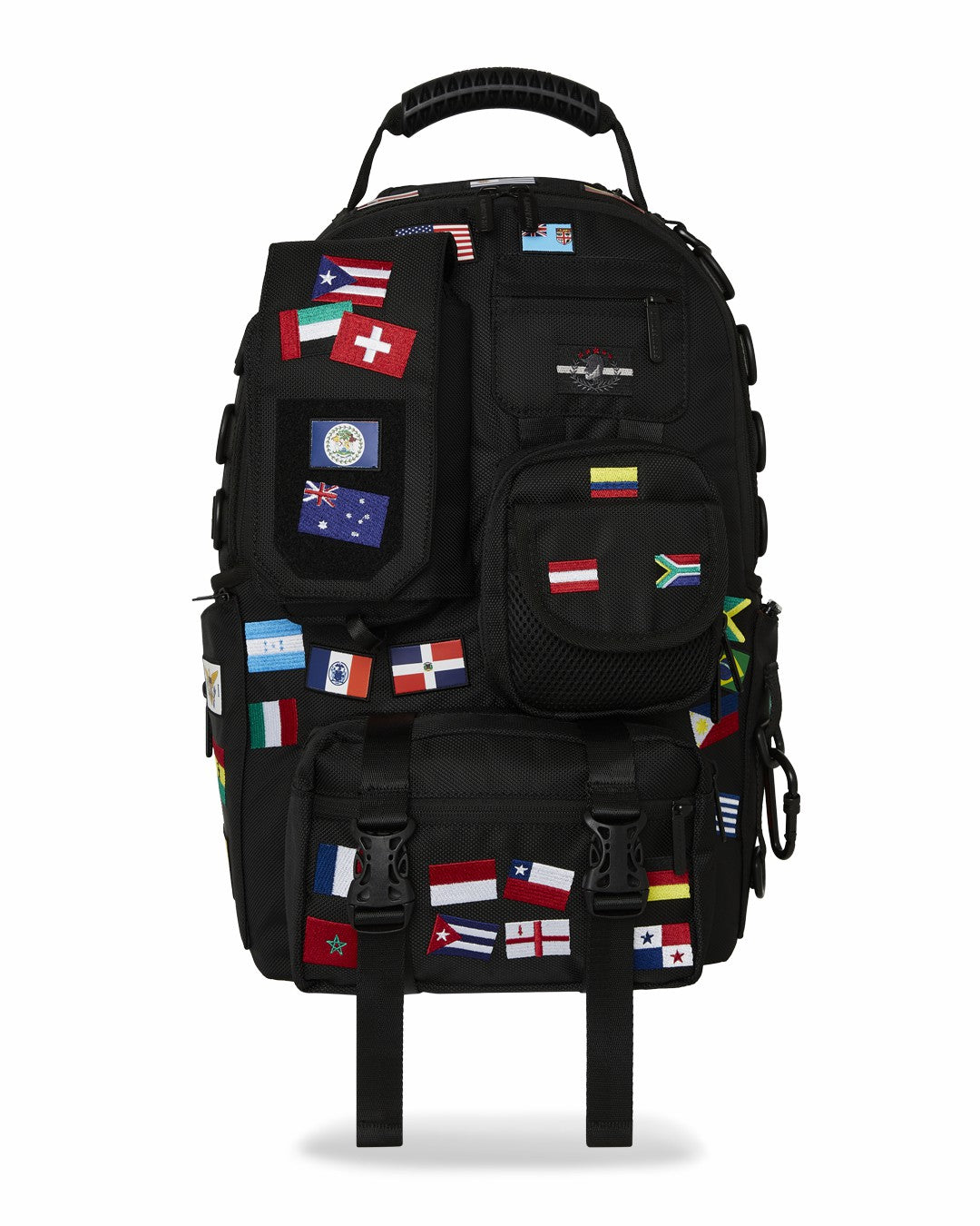 Sprayground JAMES FIRST CLASS GLOBAL FLAGS SPECIAL OPS CARGO BACKPACK
