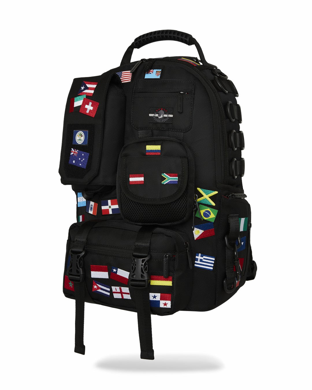Sprayground JAMES FIRST CLASS GLOBAL FLAGS SPECIAL OPS CARGO BACKPACK