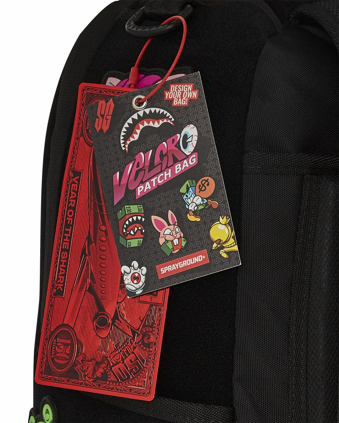 Sprayground STUCK ON YA - VELCRO PATCH BACKPACK