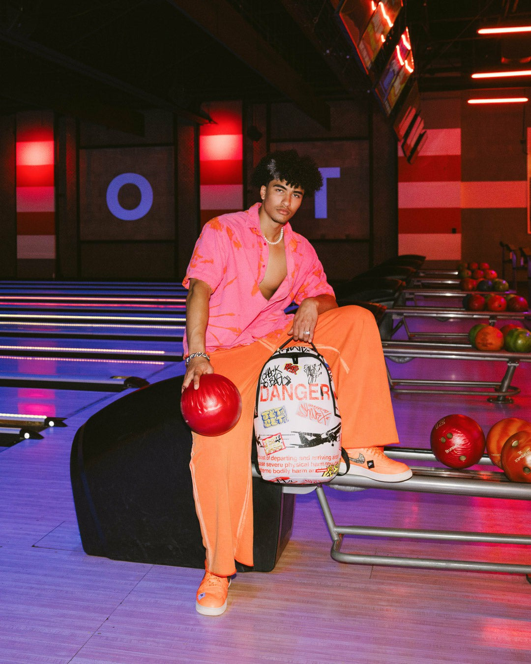 Sprayground JETBLAST SIGN ON THE RUNWAY BACKPACK