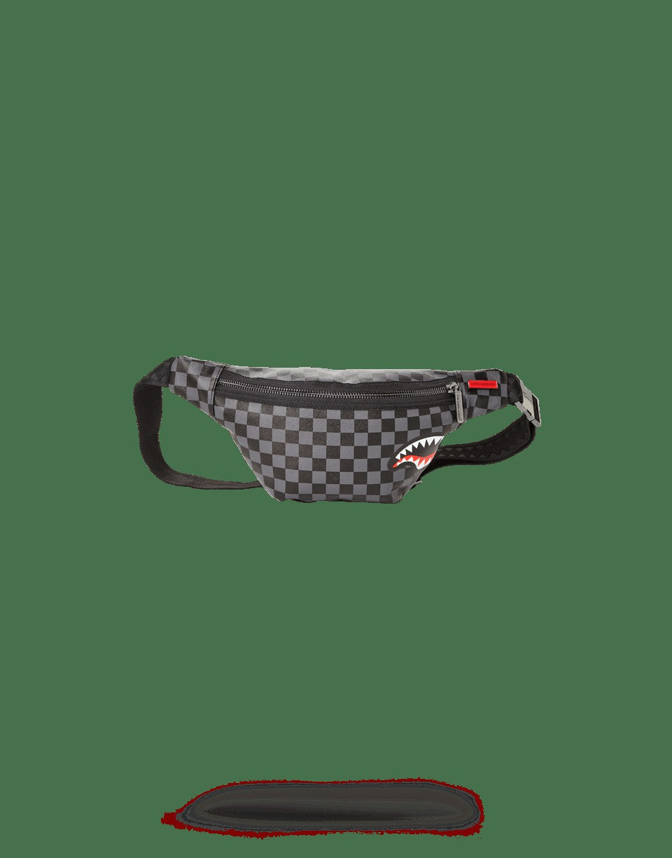 Sprayground SHARKS IN PARIS (BLACK CHECKERED EDITION) CROSSBODY