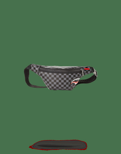 Sprayground SHARKS IN PARIS (BLACK CHECKERED EDITION) CROSSBODY