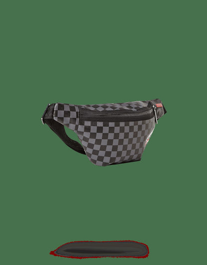 Sprayground SHARKS IN PARIS (BLACK CHECKERED EDITION) CROSSBODY