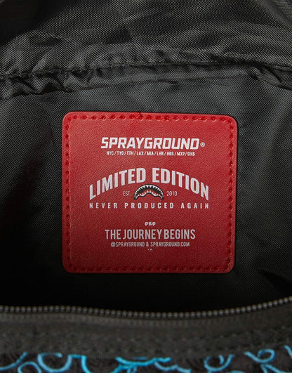 Sprayground DRAGON SHARK NIGHTMARE CROSSBODY
