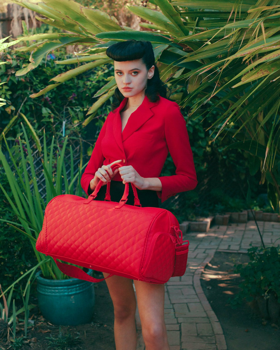 Sprayground RED RIVIERA EMPEROR DUFFLE
