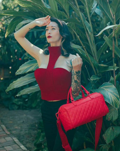Sprayground RED RIVIERA MINI DUFFLE