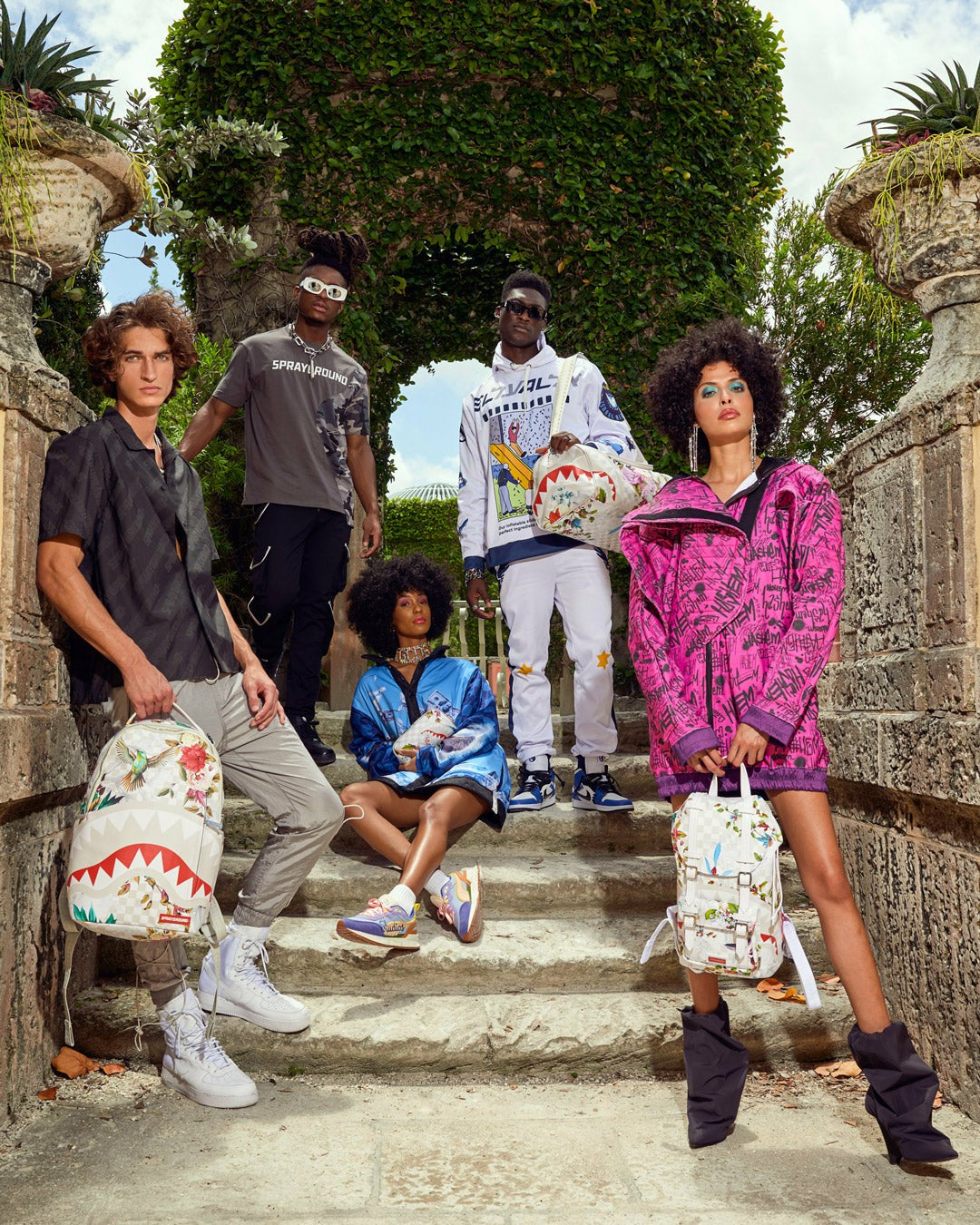 Sprayground IN THE GARDEN DUFFLE