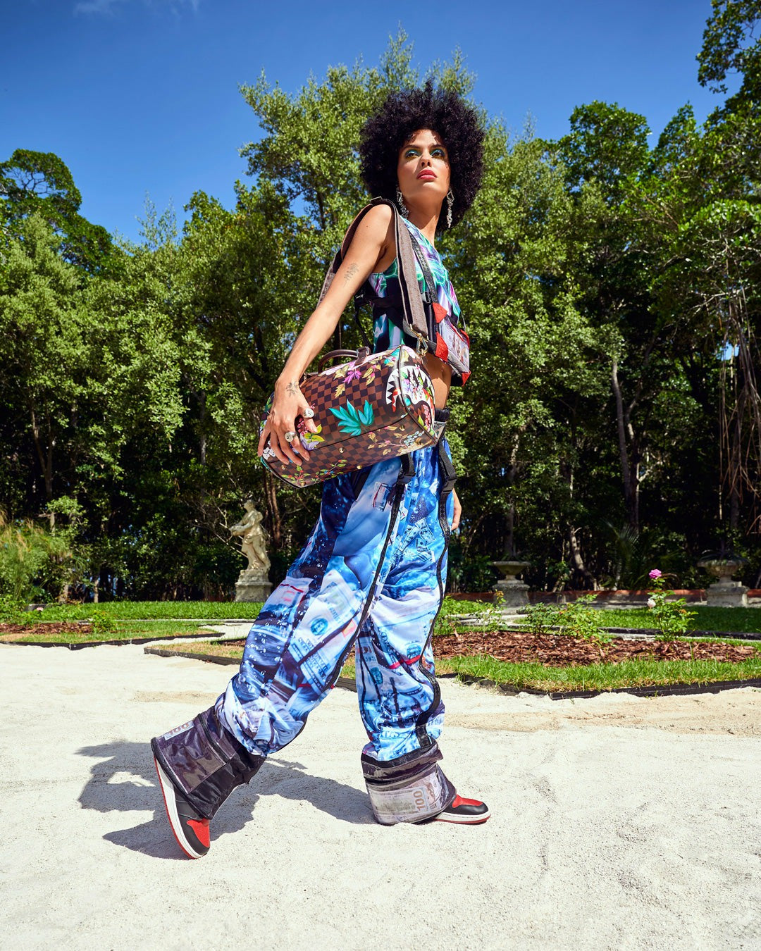 Sprayground GARDEN OF SHARKS MINI DUFFLE