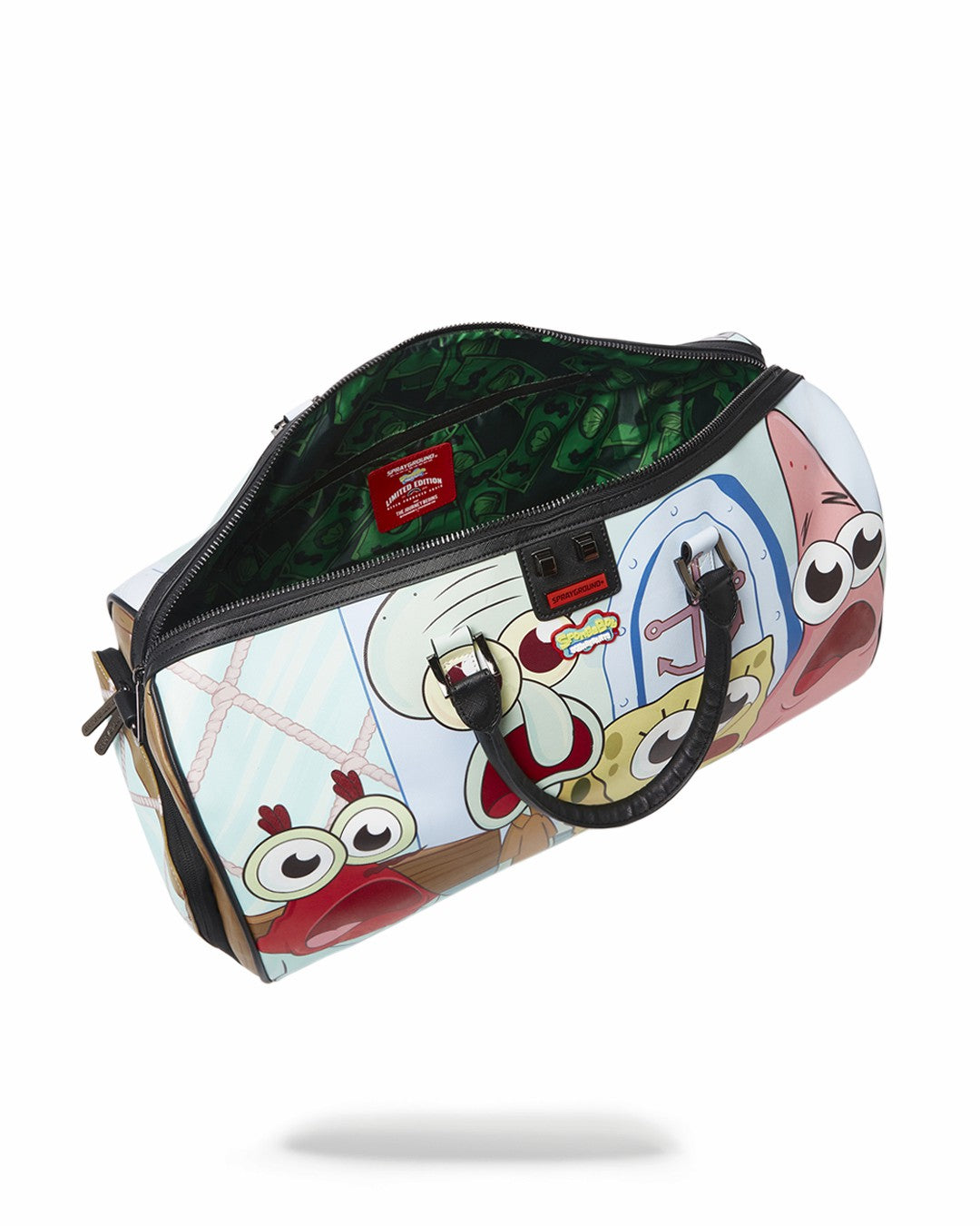 Sprayground SPONGEBOB SHARK CREW EMPEROR DUFFLE