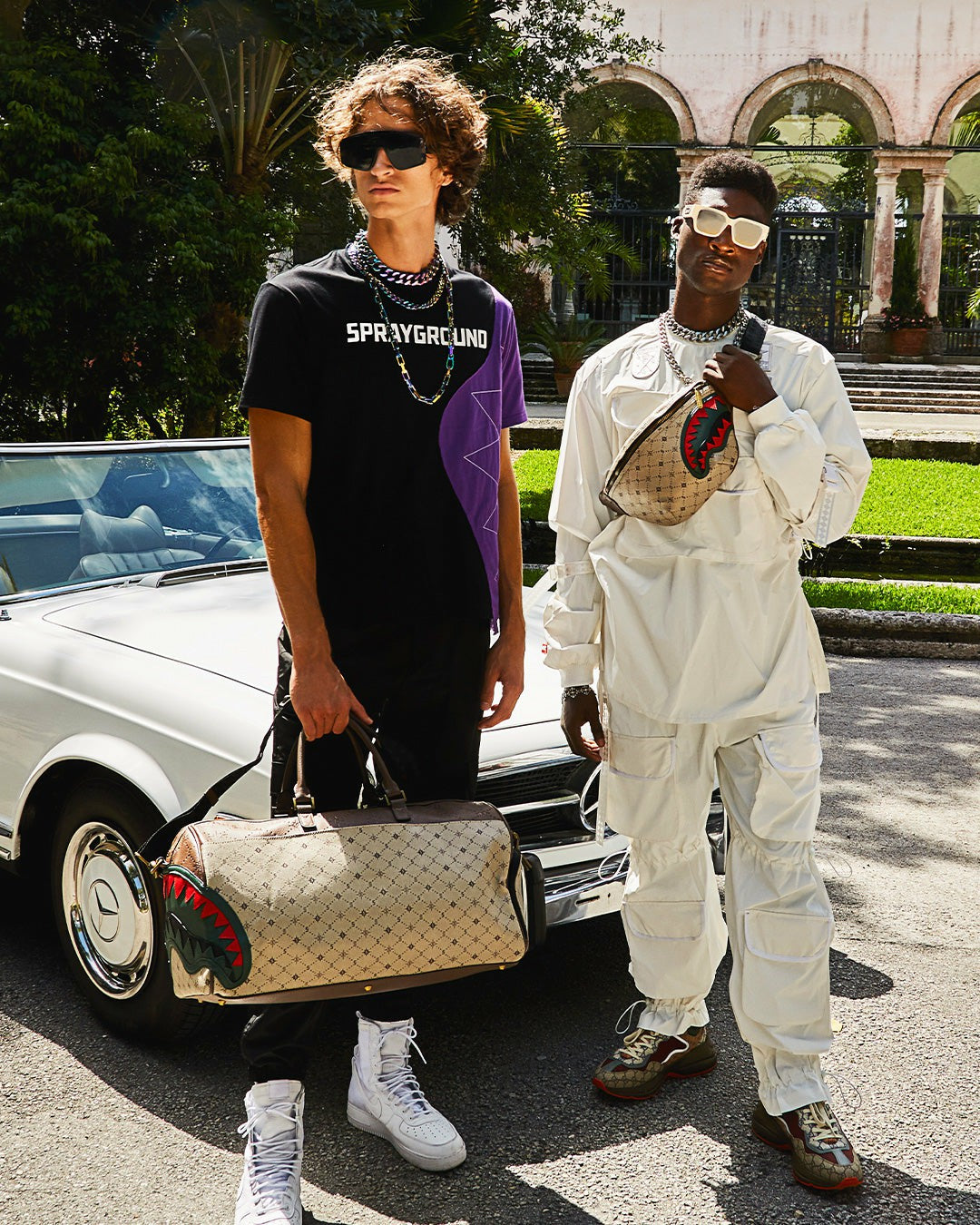 Sprayground FIFTH AVENUE EMPEROR DUFFLE