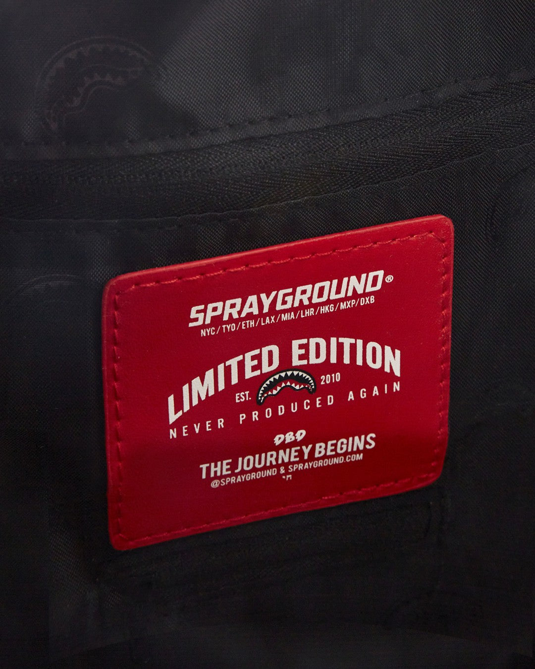 Sprayground 3AM PINK DRIP TUBE DUFFLE