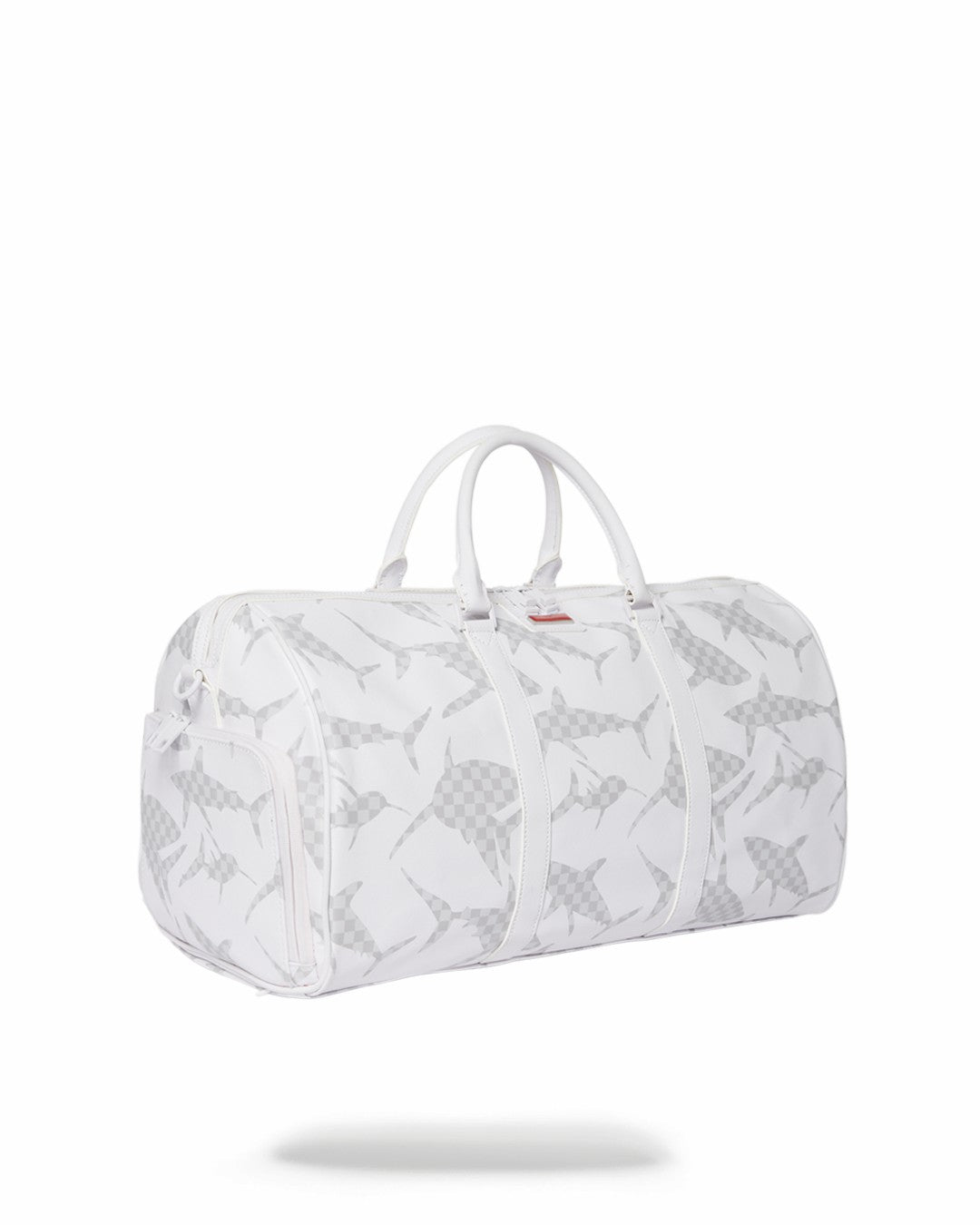 Sprayground SHARK CHECK (WHITE) DUFFLE