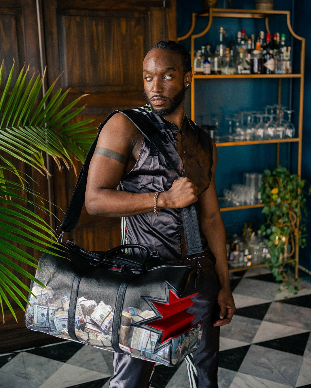 Sprayground $HARKBITE LARGE DUFFLE