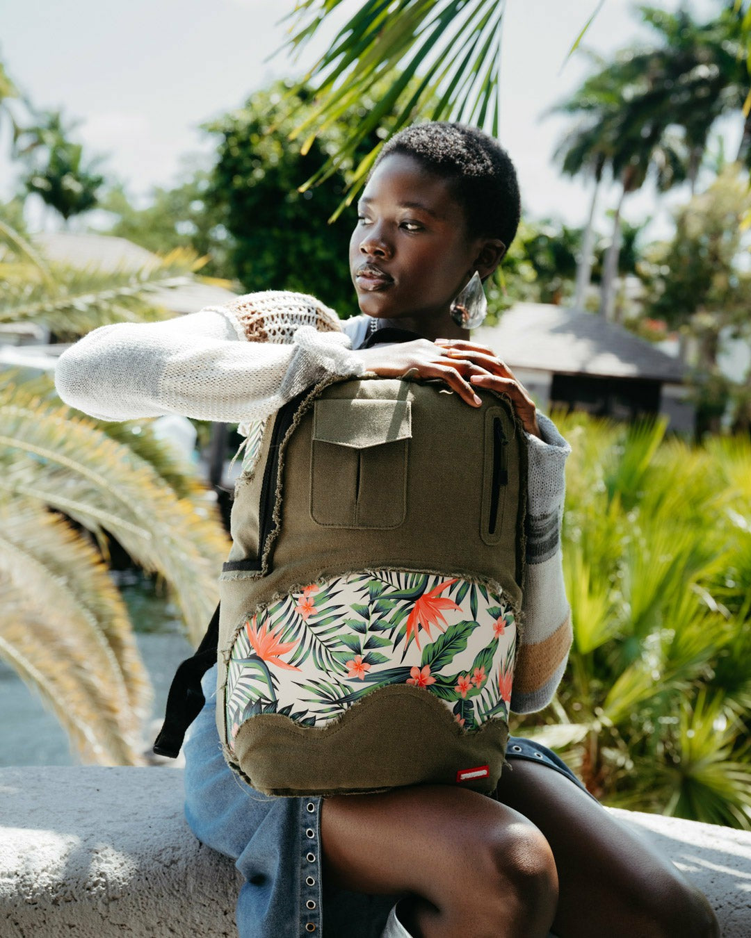 Sprayground TROPICAL MIRAGE DLX TACTICAL BACKPACK