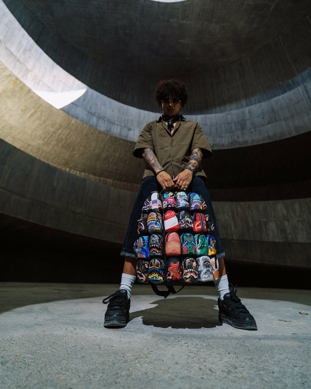 Sprayground ALL THE BAGS IN THE WORLD - 15 YEAR ANNIVERSARY SUPER RARE DROP