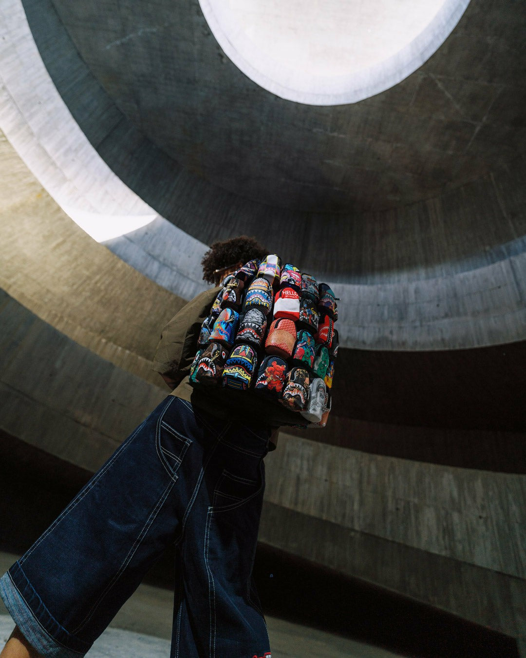 Sprayground ALL THE BAGS IN THE WORLD - 15 YEAR ANNIVERSARY SUPER RARE DROP