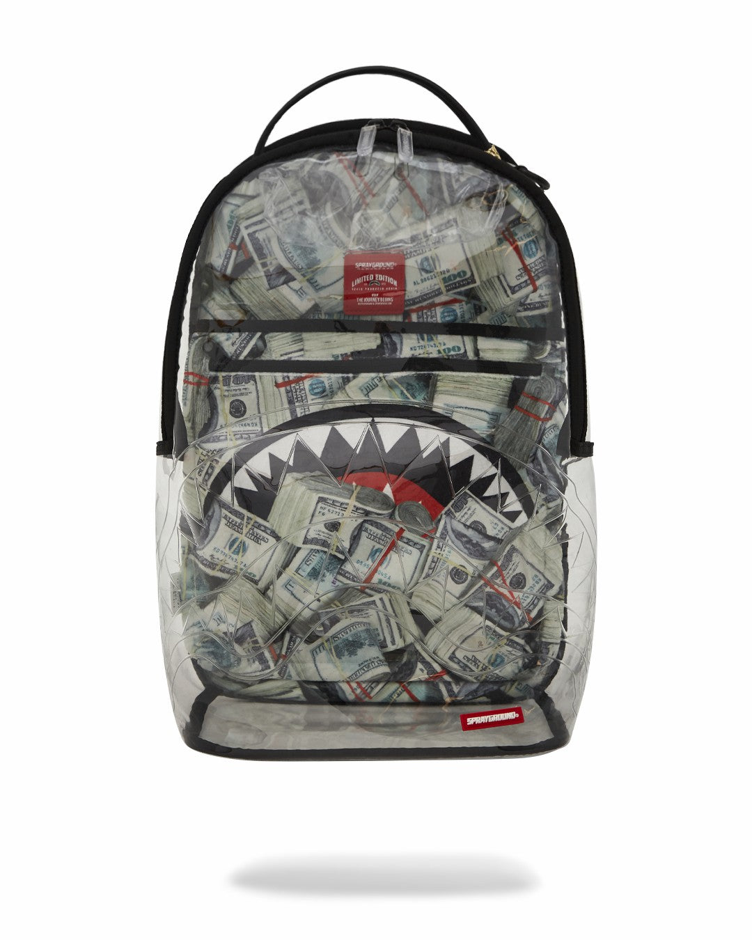 Sprayground CLEAR BACKPACK - MONEY CHOMP