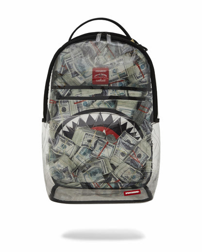 Sprayground CLEAR BACKPACK - MONEY CHOMP