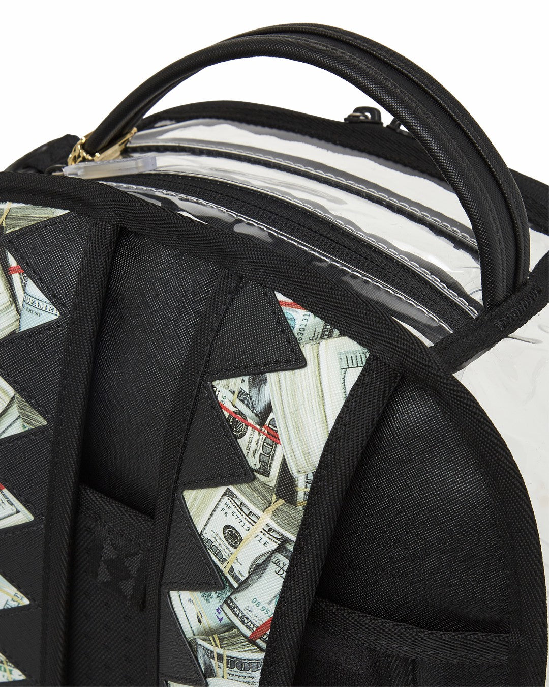 Sprayground CLEAR BACKPACK - MONEY CHOMP