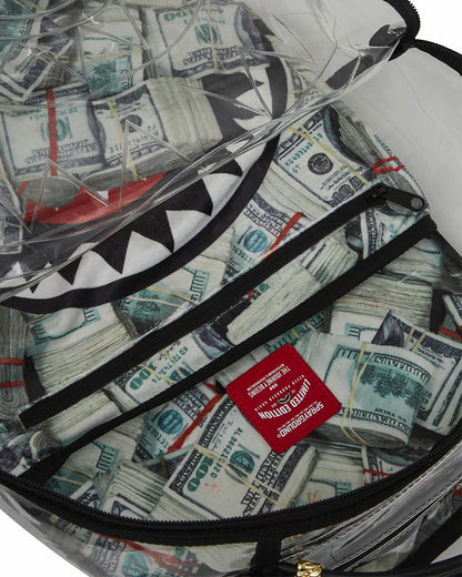 Sprayground CLEAR BACKPACK - MONEY CHOMP