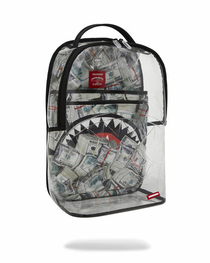 Sprayground CLEAR BACKPACK - MONEY CHOMP