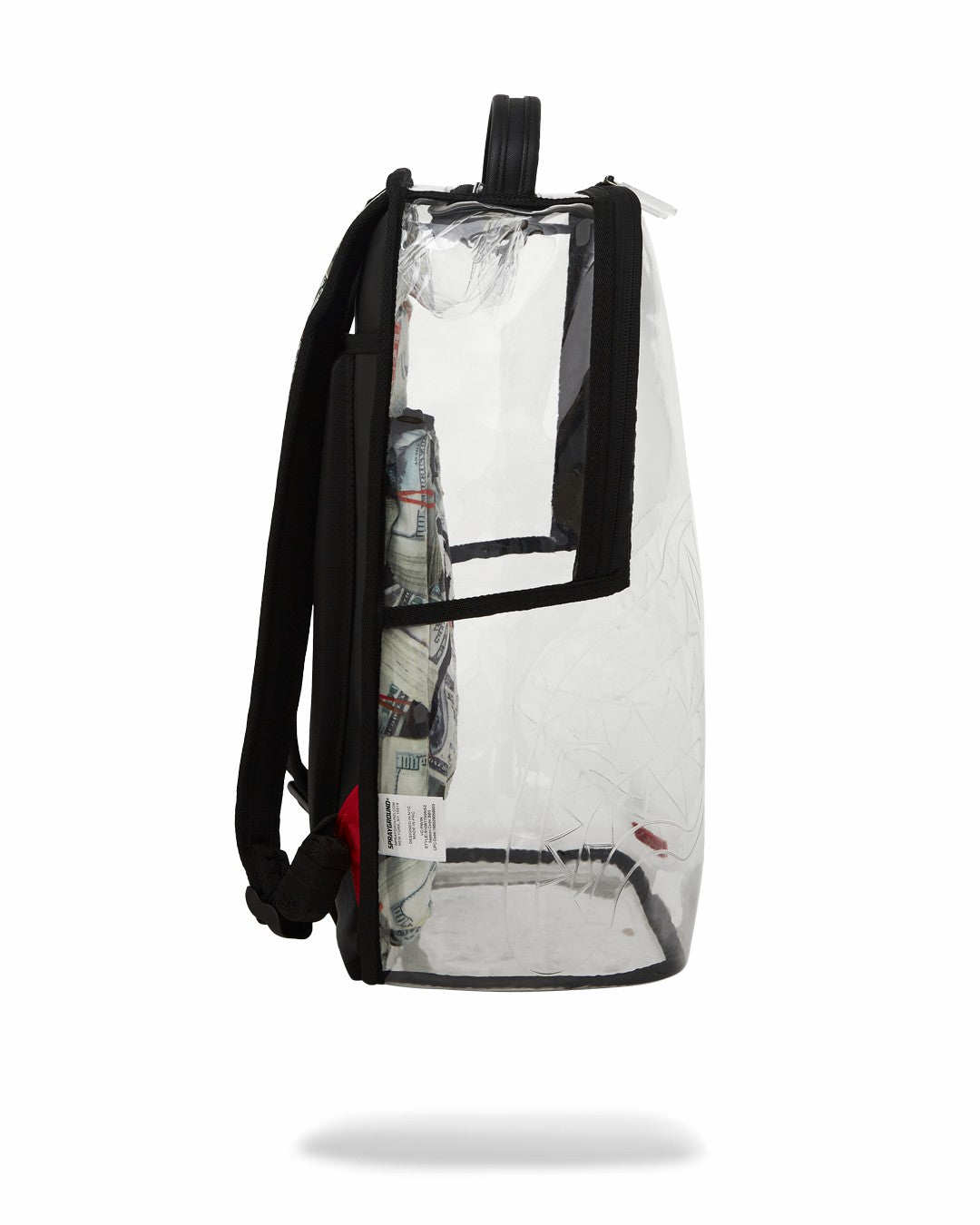 Sprayground CLEAR BACKPACK - MONEY CHOMP
