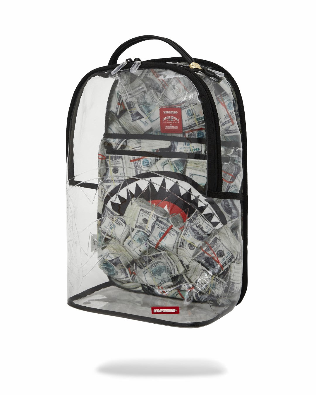 Sprayground CLEAR BACKPACK - MONEY CHOMP