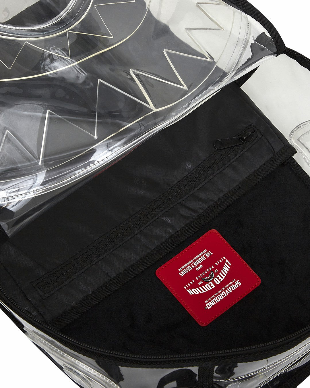 Sprayground CLEAR BACKPACK - SHARKS IN PARIS BEAR