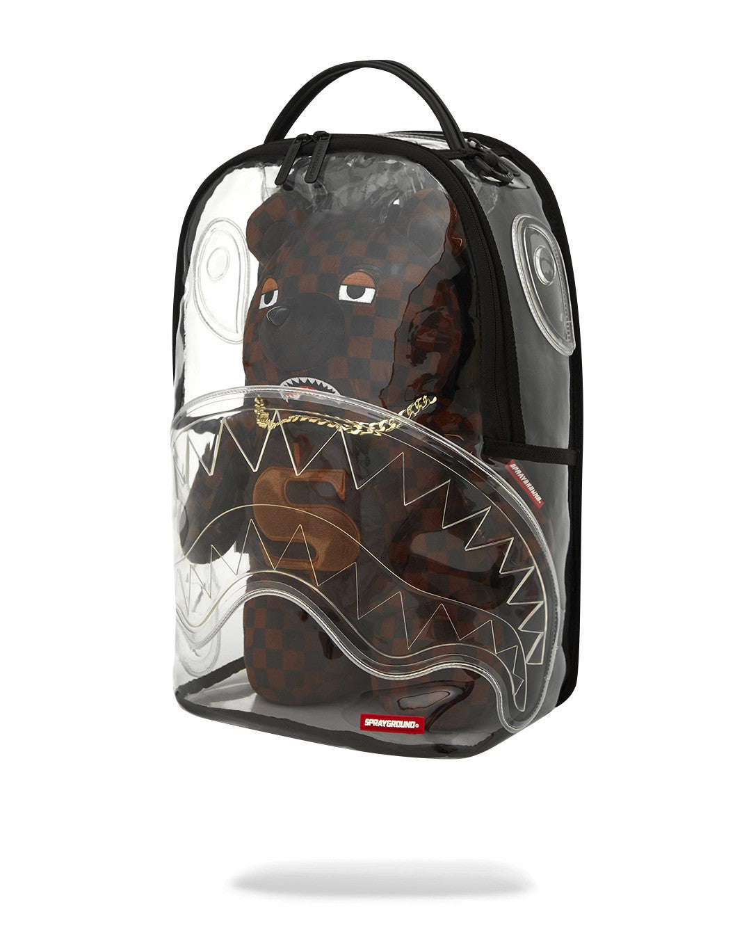 Sprayground CLEAR BACKPACK - SHARKS IN PARIS BEAR