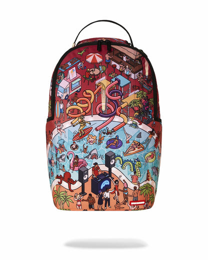 Sprayground LIFE OF THE PARTY DLXR BACKPACK