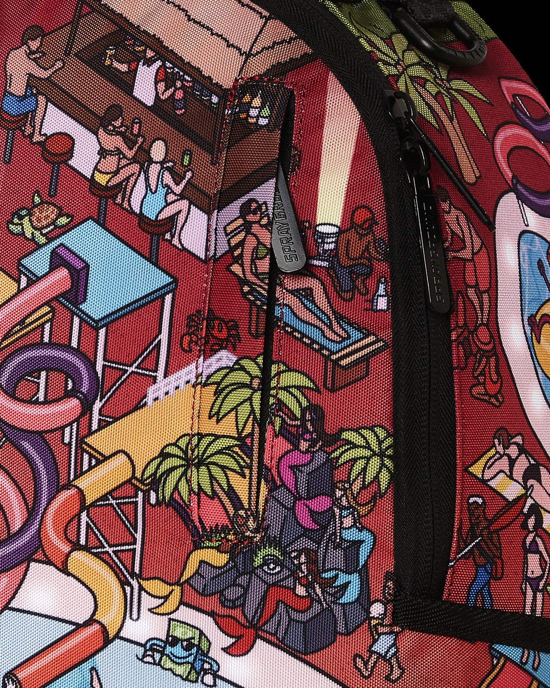 Sprayground LIFE OF THE PARTY DLXR BACKPACK
