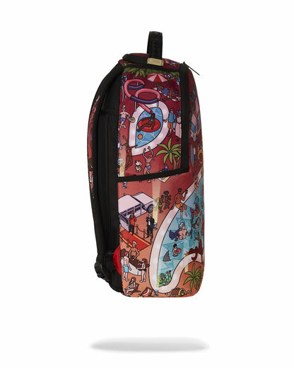 Sprayground LIFE OF THE PARTY DLXR BACKPACK