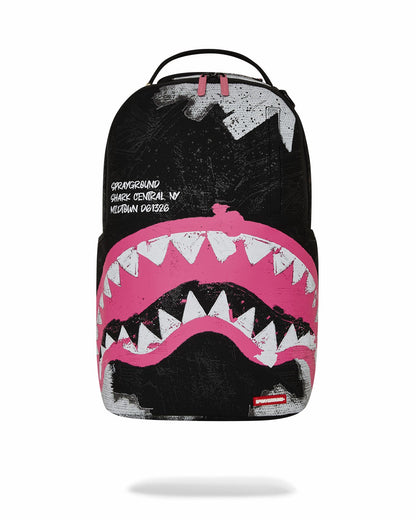 Sprayground SHARK CENTRAL ACRYLIC ART DLX COTTON BACKPACK