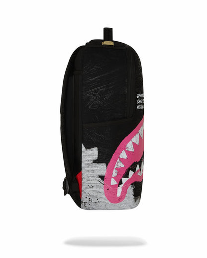 Sprayground SHARK CENTRAL ACRYLIC ART DLX COTTON BACKPACK