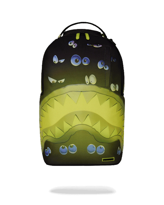 Sprayground EYES ALL A GLOW (GLOW IN THE DARK) DLXR BACKPACK