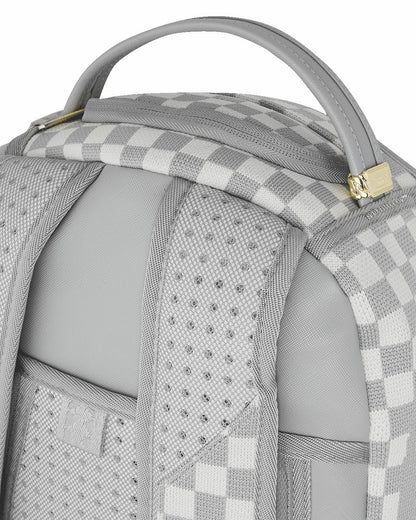 Sprayground KNIT SHARKS IN PARIS IN CREAM DLX BACKPACK