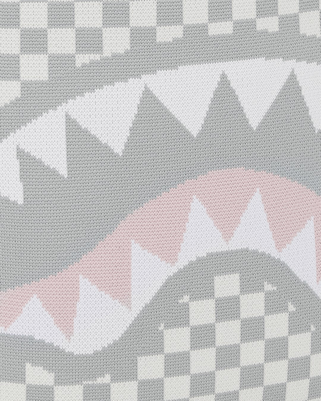 Sprayground KNIT SHARKS IN PARIS IN CREAM DLX BACKPACK