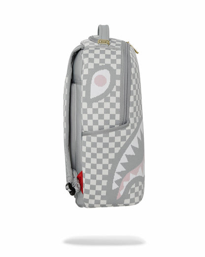Sprayground KNIT SHARKS IN PARIS IN CREAM DLX BACKPACK
