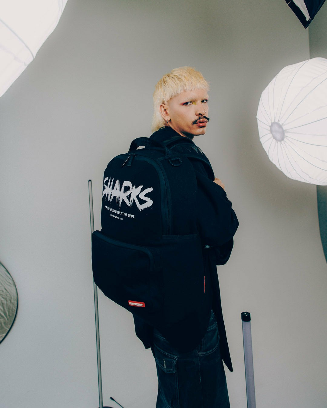 Sprayground SHARKS CREATIVE DEPT CARGO HERO BACKPACK