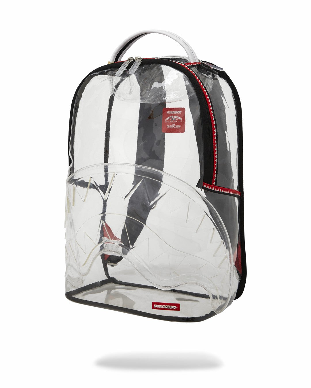 Sprayground 100% CLEAR BACKPACK SHARK