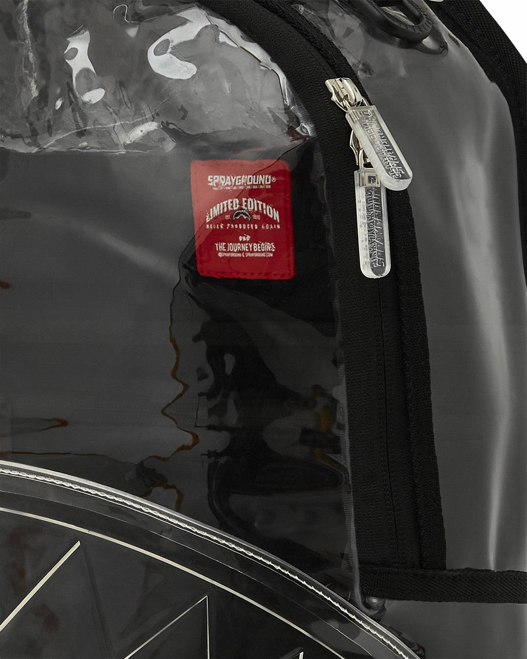 Sprayground CLEAR BACKPACK - SHARK CENTRAL