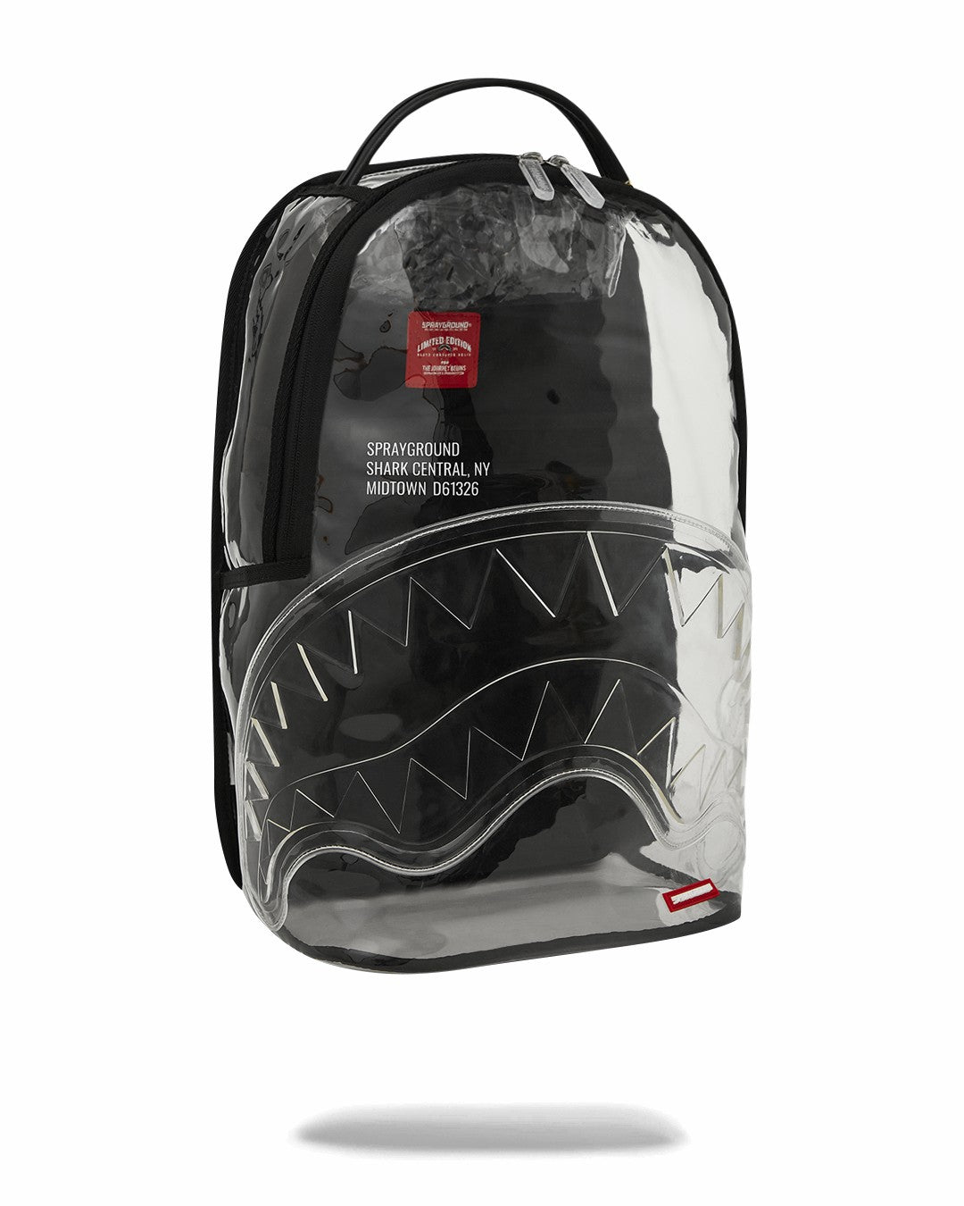 Sprayground CLEAR BACKPACK - SHARK CENTRAL