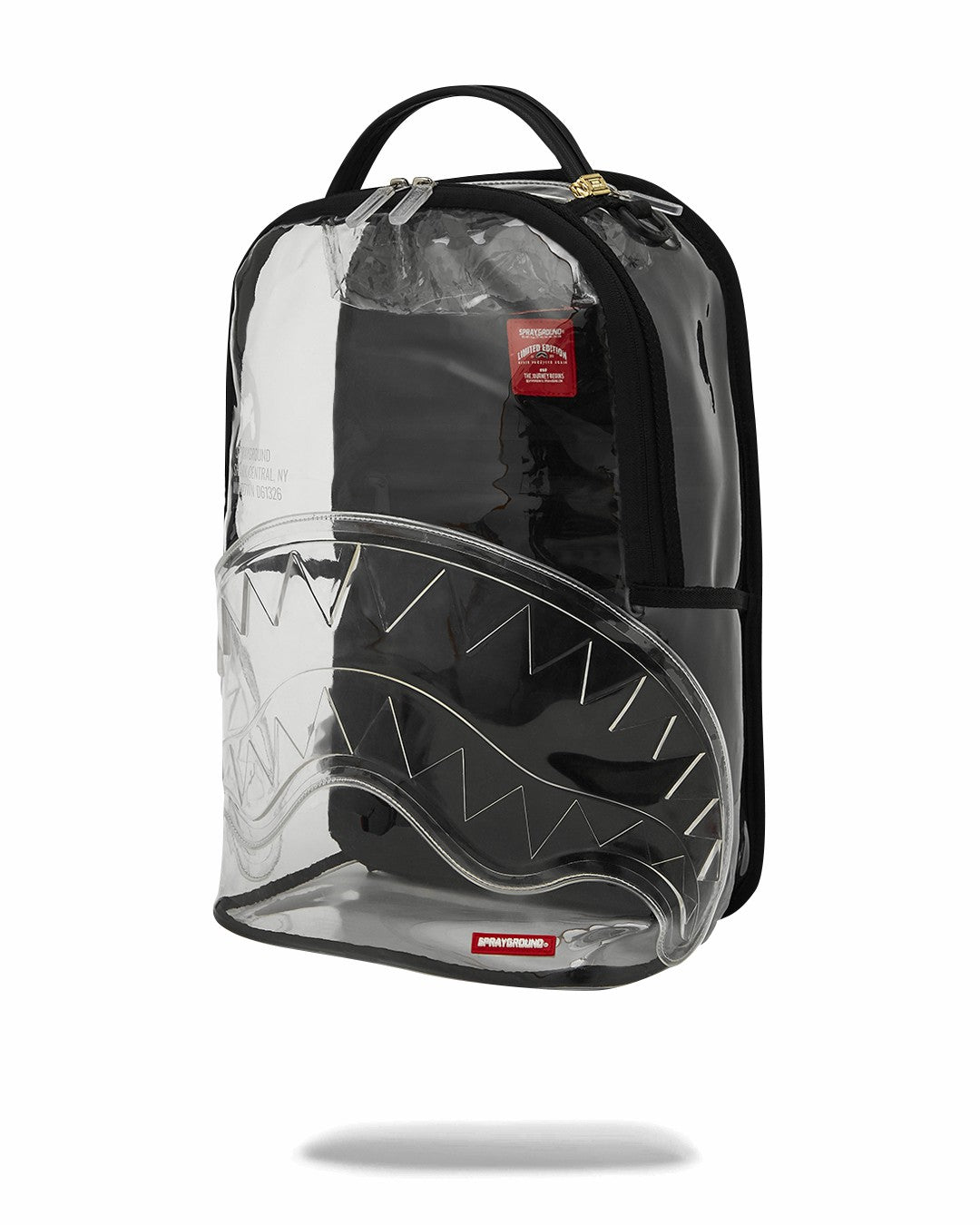 Sprayground CLEAR BACKPACK - SHARK CENTRAL