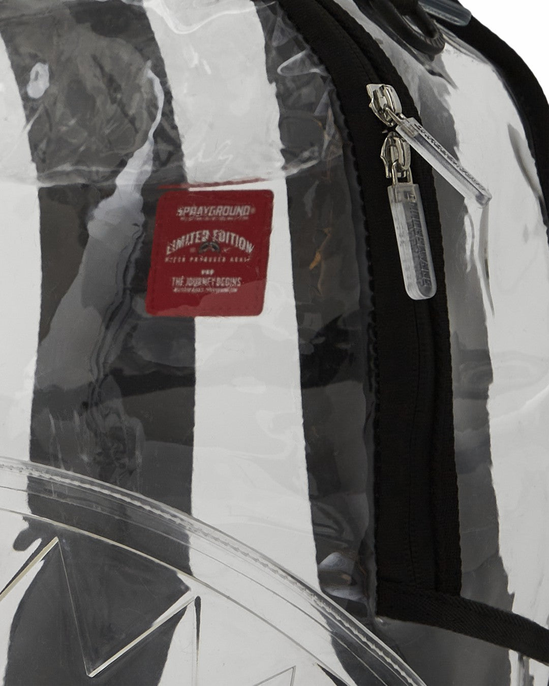 Sprayground 100% CLEAR BACKPACK - SHARK CENTRAL