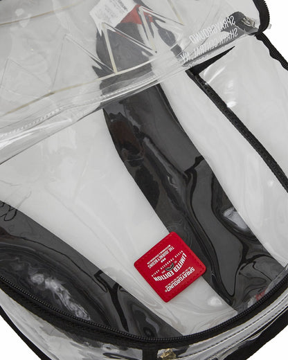 Sprayground 100% CLEAR BACKPACK - SHARK CENTRAL