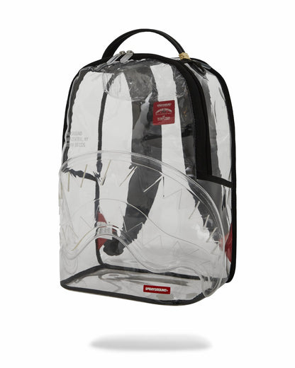 Sprayground 100% CLEAR BACKPACK - SHARK CENTRAL