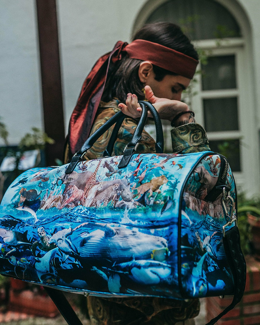 Sprayground NOAHS SH-ARK LARGE DUFFLE
